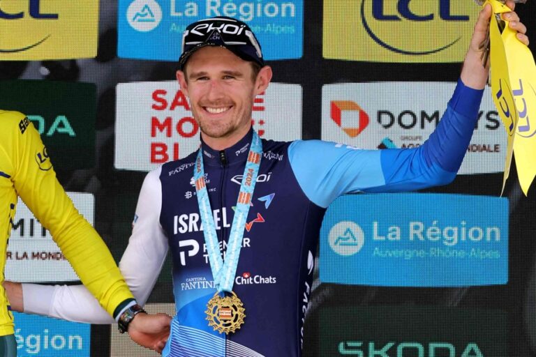 Road cycling |  Derek Gee completes the Critérium du Dauphiné in third place