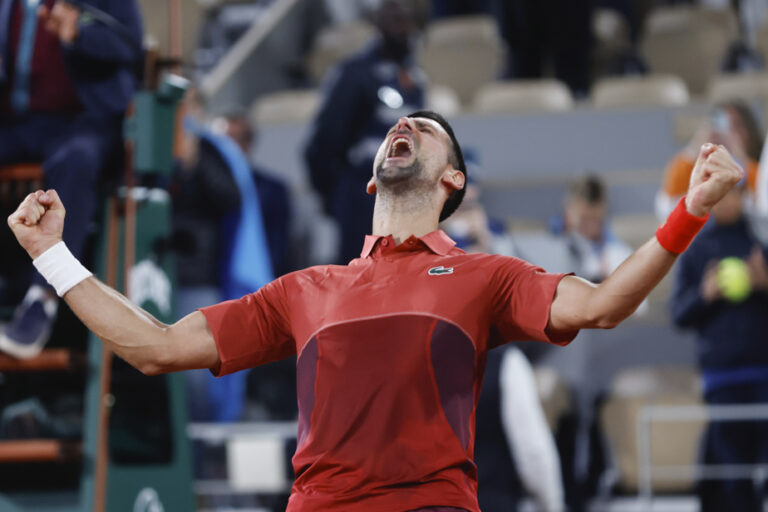 Roland-Garros |  Djokovic overcomes Musetti in five sets in the 3rd round