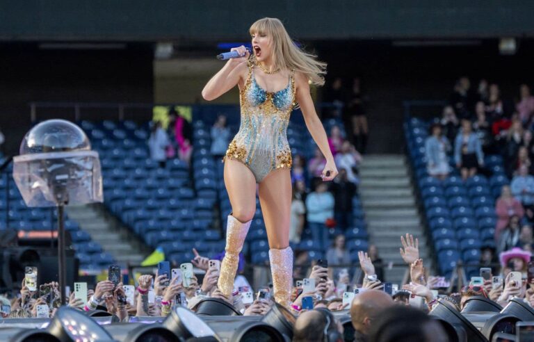 Scottish fans of megastar Taylor Swift shook the floor at the singer’s concerts