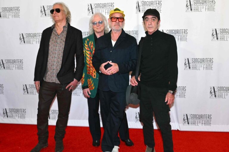 Songwriters Hall of Fame |  The members of REM gathered for an evening