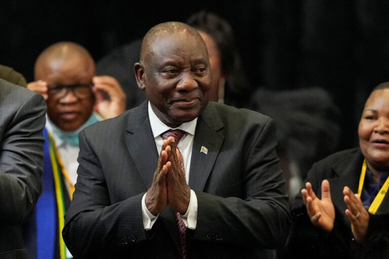 South Africa |  President Ramaphosa re-elected, a coalition government in sight