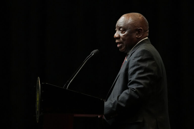 South Africa |  Re-elected President Ramaphosa works to form a coalition government