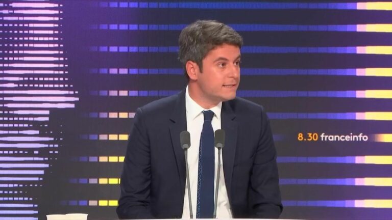 Tax measures in the event of victory in the legislative elections, battle with the RN… Gabriel Attal’s “8h30 franceinfo”