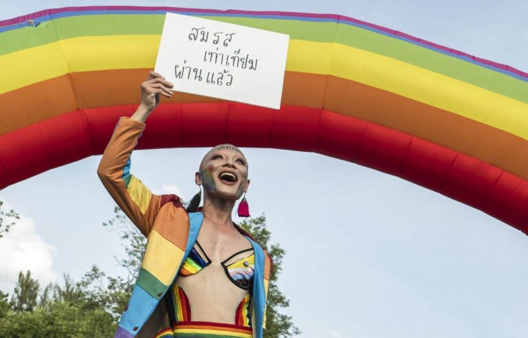 Thailand legalizes same-sex marriage, a first in Southeast Asia