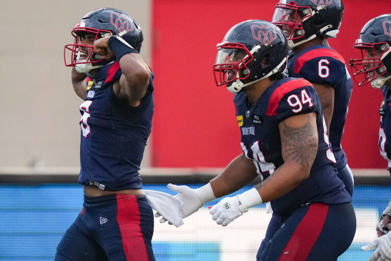 The Alouettes downgrade the Rouge et Noir 47-21