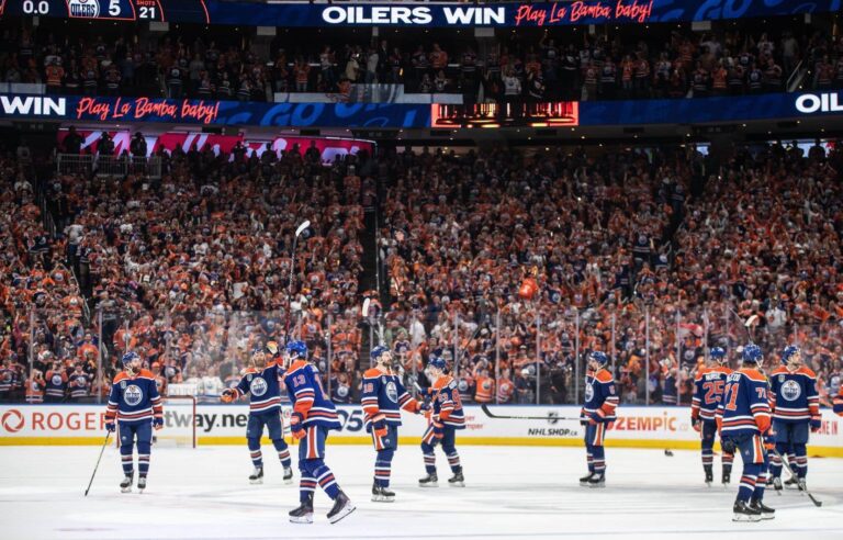 The Stanley Cup within reach of the Edmonton Oilers, after an improbable comeback