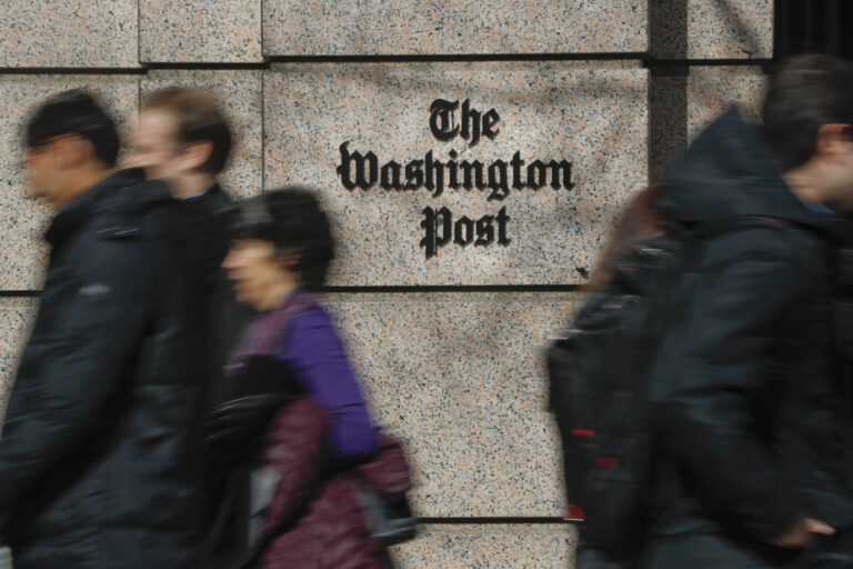 The Washington Post shaken at the top, against the backdrop of a model crisis