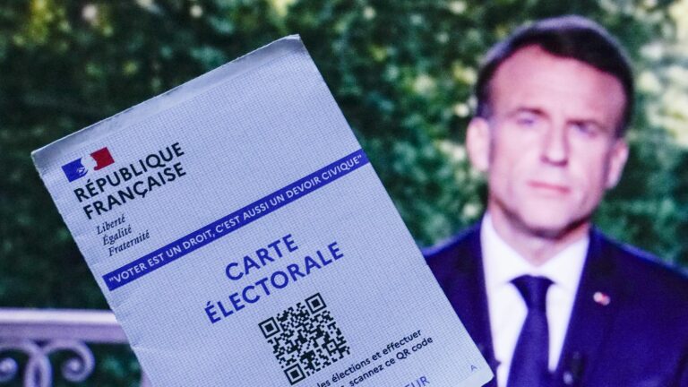 The dissolution and campaign of the French legislative elections seen by the American media