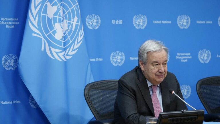 The world is “failing” to achieve the development goals set in 2015 by the UN, warns Antonio Guterres