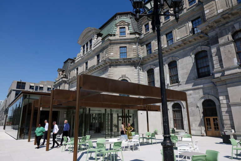 Town hall opened to visitors on Saturday, after five years of work