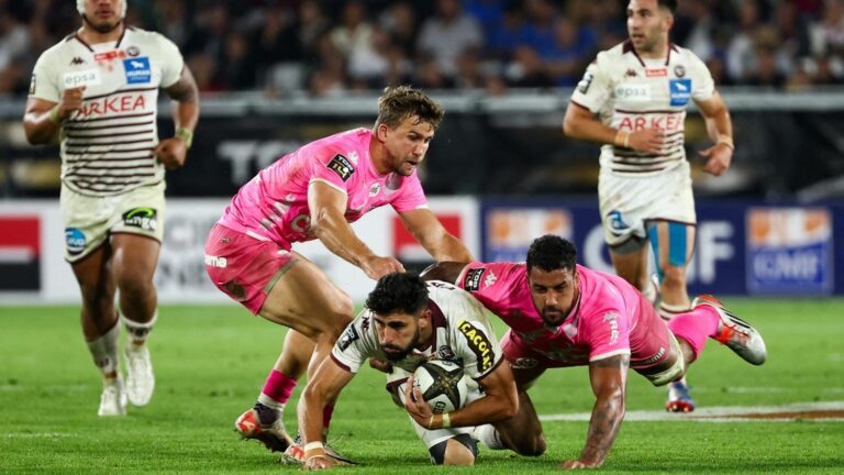 Union Bordeaux-Bègles wins an anthology semi-final against Stade français, and joins Toulouse in the final