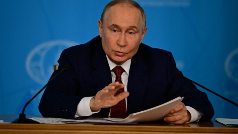 Vladimir Putin promises response after G7 decision to use frozen Russian assets to help kyiv