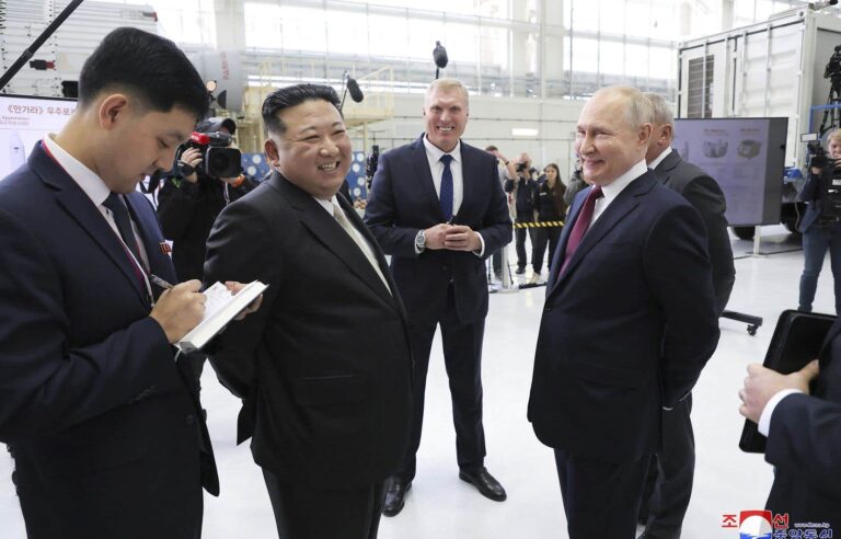 Vladimir Putin to visit Kim Jong-un on Tuesday and Wednesday