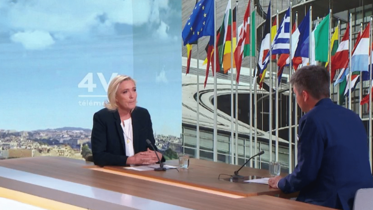 “Voting is the way to defend yourself from injustices,” says Marine Le Pen, president of the RN group in the National Assembly