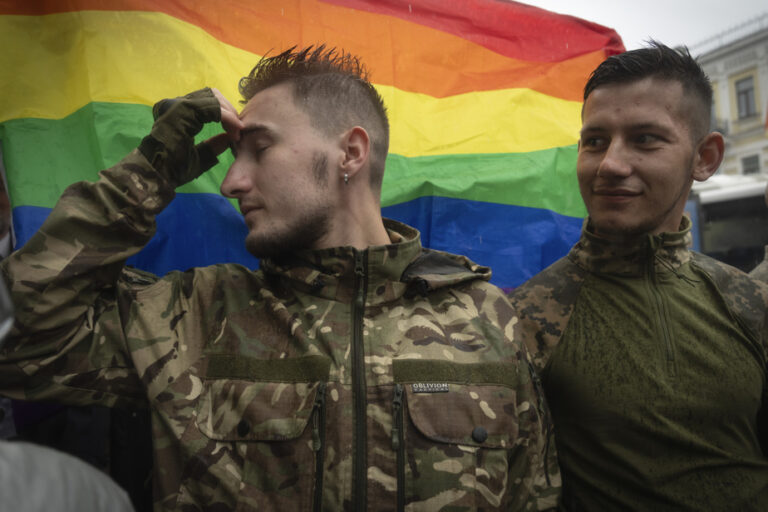 War in Ukraine |  First Pride March in Kyiv since the Russian invasion