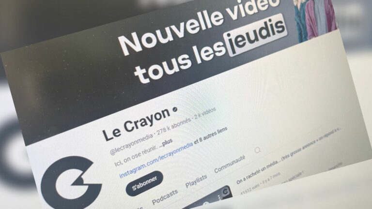 What is Le Crayon, this online media to which Emmanuel Macron gave an interview?