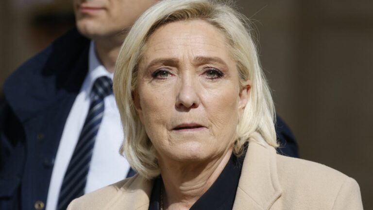 “Who can prohibit a political movement from campaigning?”, says Marine Le Pen offended