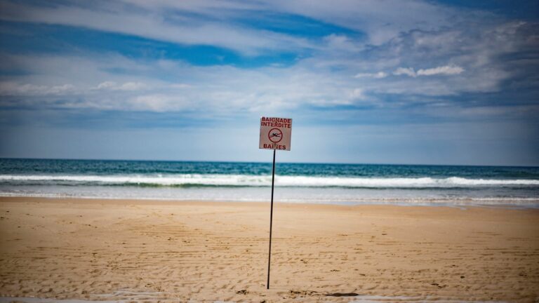 “You will have to be very careful and stay in supervised swimming areas,” warns the mayor of Lacanau of the risk of bathing