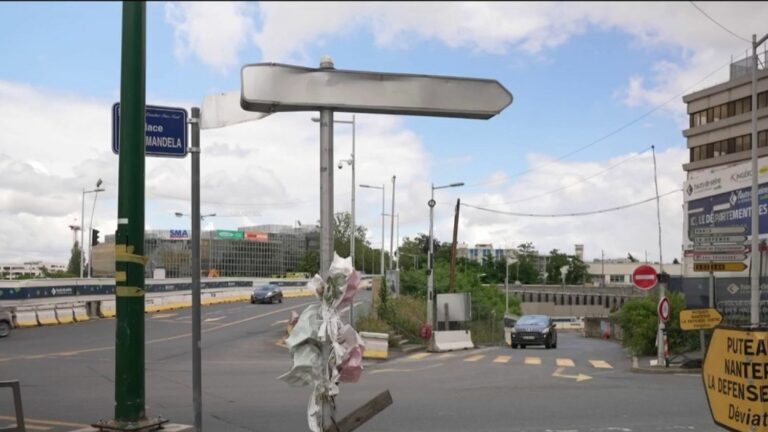 a march organized in memory of the 17-year-old killed by a police officer’s shooting