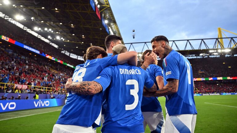 a pale Italy begins the defense of its title with a narrow success against Albania