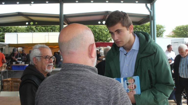 campaigning in Tarn, Guilhem Carayon, president of young LR, unabashedly assumes the alliance with the RN