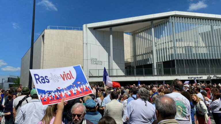 in Courbevoie, a new gathering against anti-Semitism after the rape of a 12-year-old girl struggles to unite