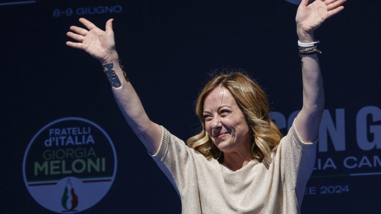 in Italy, the list of Giorgia Meloni, the head of government, comes first with 28% of the votes