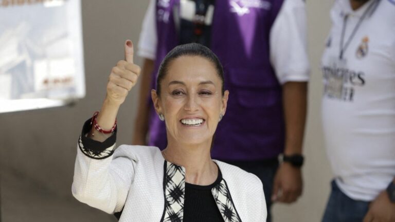 left-wing candidate Claudia Sheinbaum declared winner of the presidential election