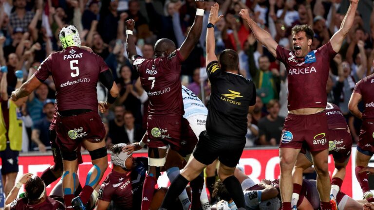 sovereign at home against Racing 92, Bordeaux-Bègles advances to the semi-finals and will face Stade français