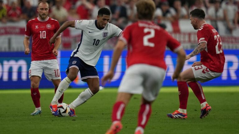 still disappointing, England held in check by Denmark