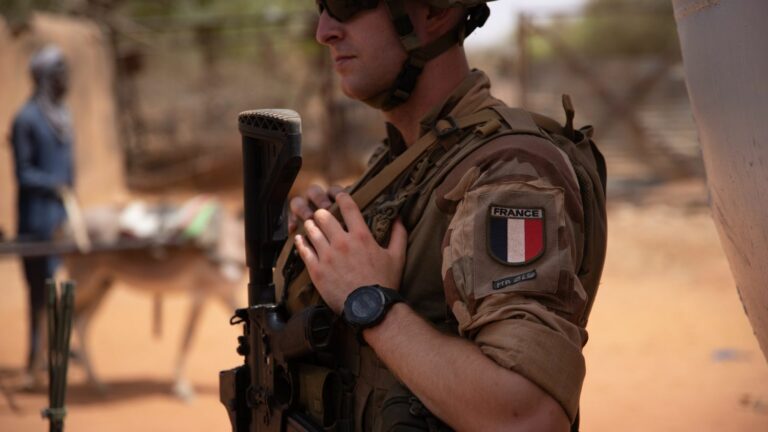 the French military presence is called into question in Chad and Senegal