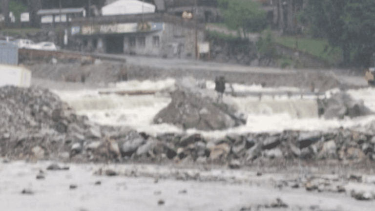 the Vésubie valley once again victim of floods