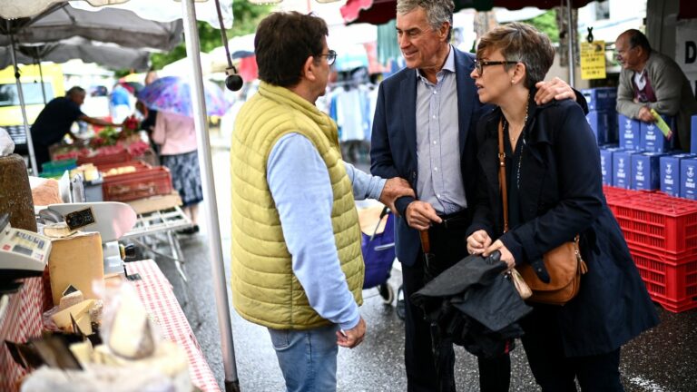 the candidacy of Jérôme Cahuzac for the legislative elections is debated in Villeneuve-sur-Lot