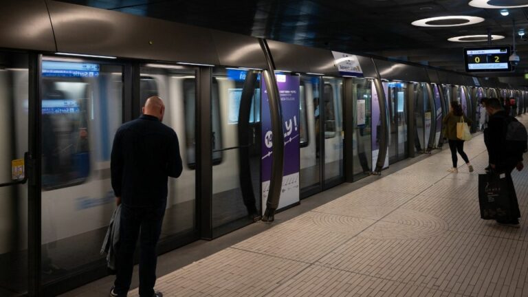 the extension of line 14 to Orly airport inaugurated Monday