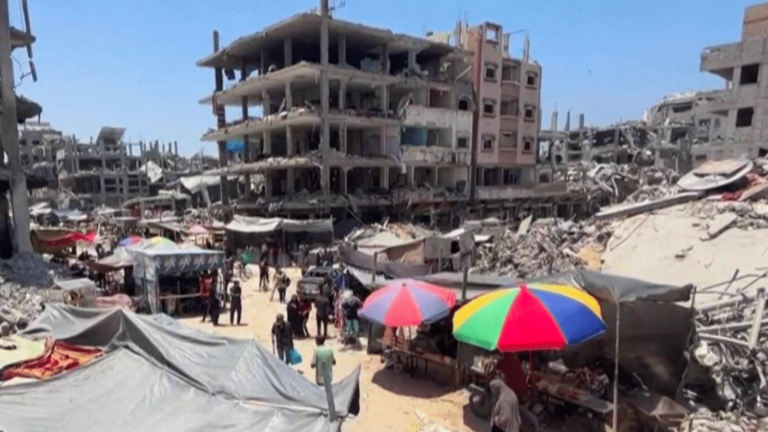 the still catastrophic humanitarian situation in Gaza