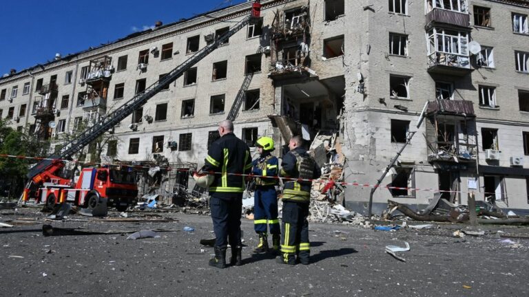 three dead and around forty injured in Kharkiv after Russian strikes