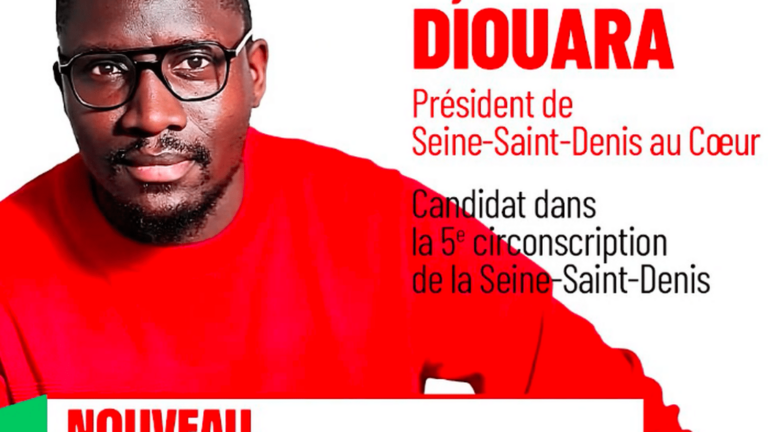 who is Aly Diouara, the candidate invested by LFI in Seine-Saint-Denis?