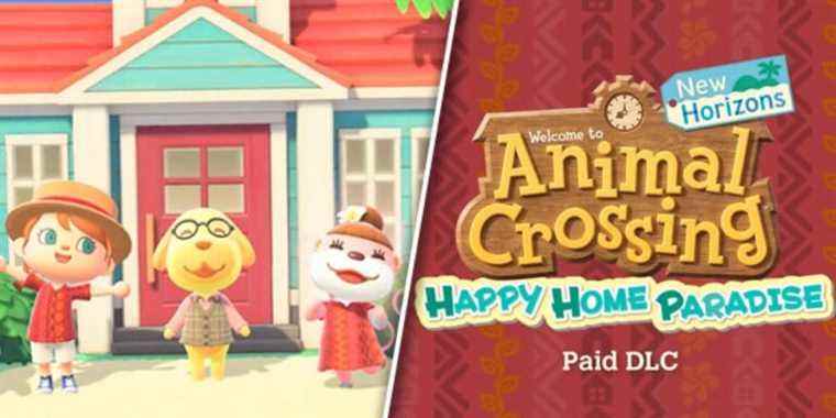 Animal Crossing: New Horizons – Tout ce qui vient avec le DLC Happy Home Paradise