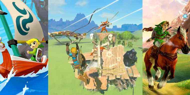 Breath of the Wild 2 a besoin de quelque chose d’intelligent pour les espaces négatifs de sa carte