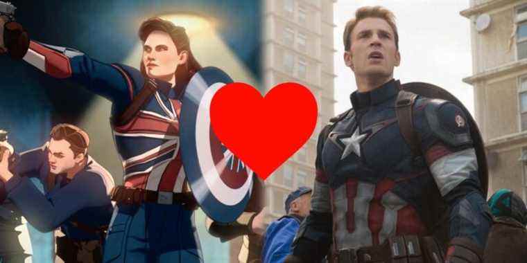 Captain Carter et Captain America se réunissent dans ce fan art