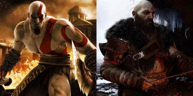 Comment l’apparence de Kratos est passée du jeu original au Ragnarok