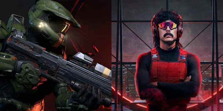 Dr Disrespect n’est pas impressionné par la campagne Halo Infinite