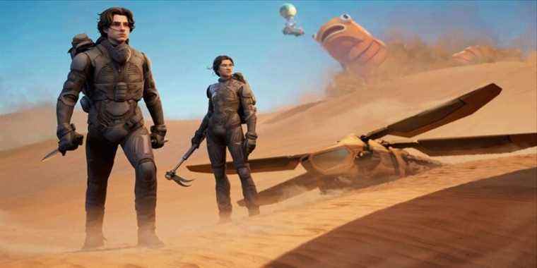 Fortnite Leaks Dune Crossover