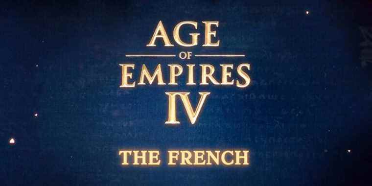 La bande-annonce d’Age of Empires 4 donne un aperçu de la civilisation française