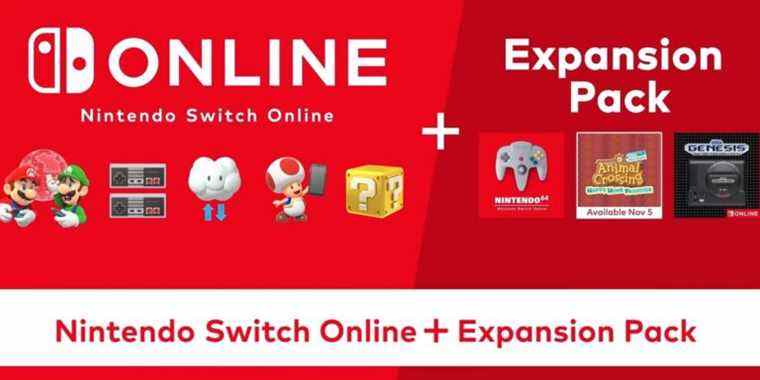 La bande-annonce du pack d’extension Nintendo Switch Online + atteint 100 000 aversions sur YouTube