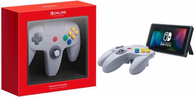 La manette Nintendo 64 Switch confirme le grondement