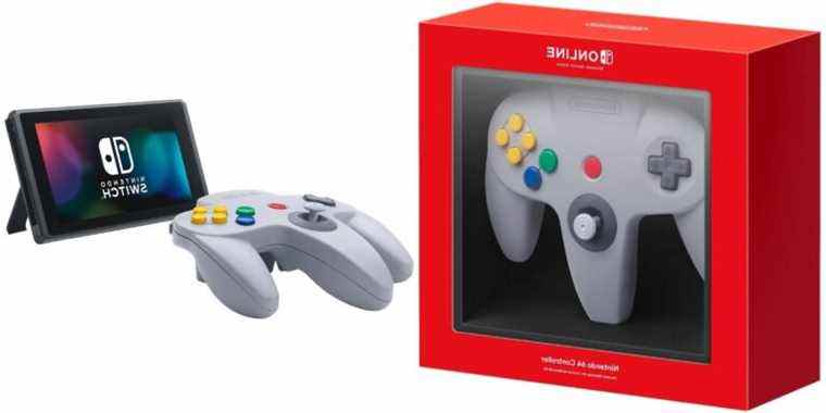 La manette Nintendo 64 Switch est déjà épuisée