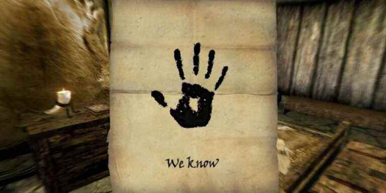 La quête Dark Brotherhood de Skyrim allait avoir une fin différente, selon le développeur