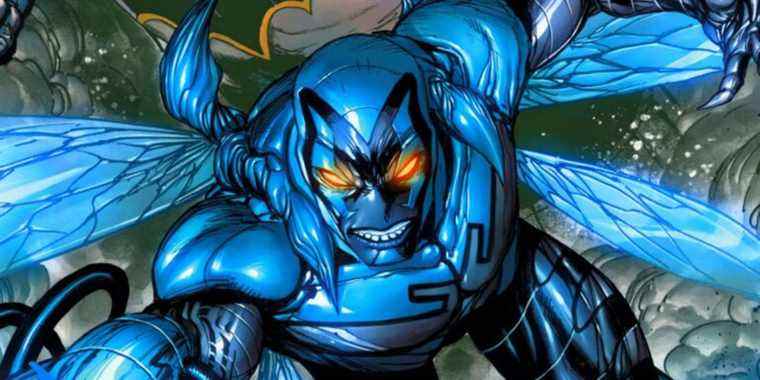 L’art conceptuel donne un aperçu du look du film de Blue Beetle