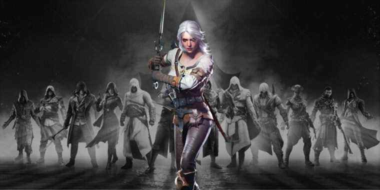 Le magnifique fan art de The Witcher 3 donne à Ciri une tenue de type Assassin’s Creed